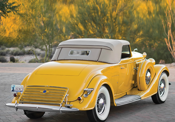 Lincoln Model K Convertible Roadster by LeBaron (542) 1935 wallpapers