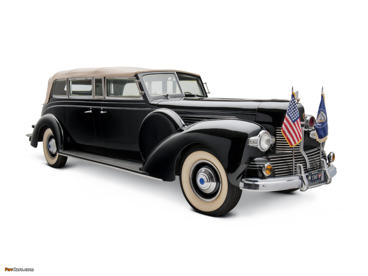 Lincoln Model K Sunshine Special Presidential Convertible Limousine 1939 wallpapers (1280 x 960)