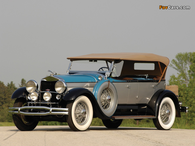 Lincoln Model L Dual Cowl Sport Phaeton by Locke 1930 wallpapers (640 x 480)