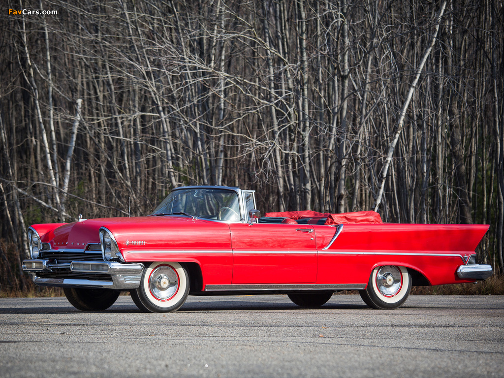 Images of Lincoln Premiere Convertible 1957 (1024 x 768)