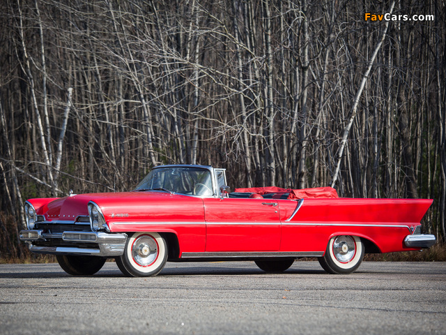 Images of Lincoln Premiere Convertible 1957 (640 x 480)