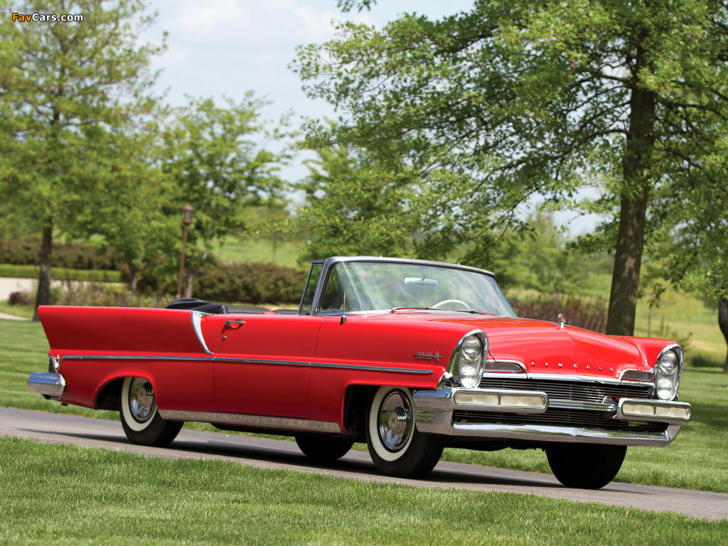 Images of Lincoln Premiere Convertible 1957 (1024 x 768)