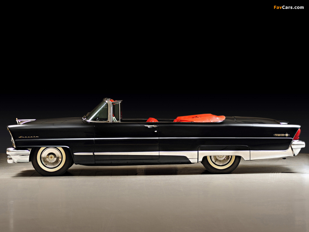 Lincoln Premiere Convertible 1956 images (1024 x 768)