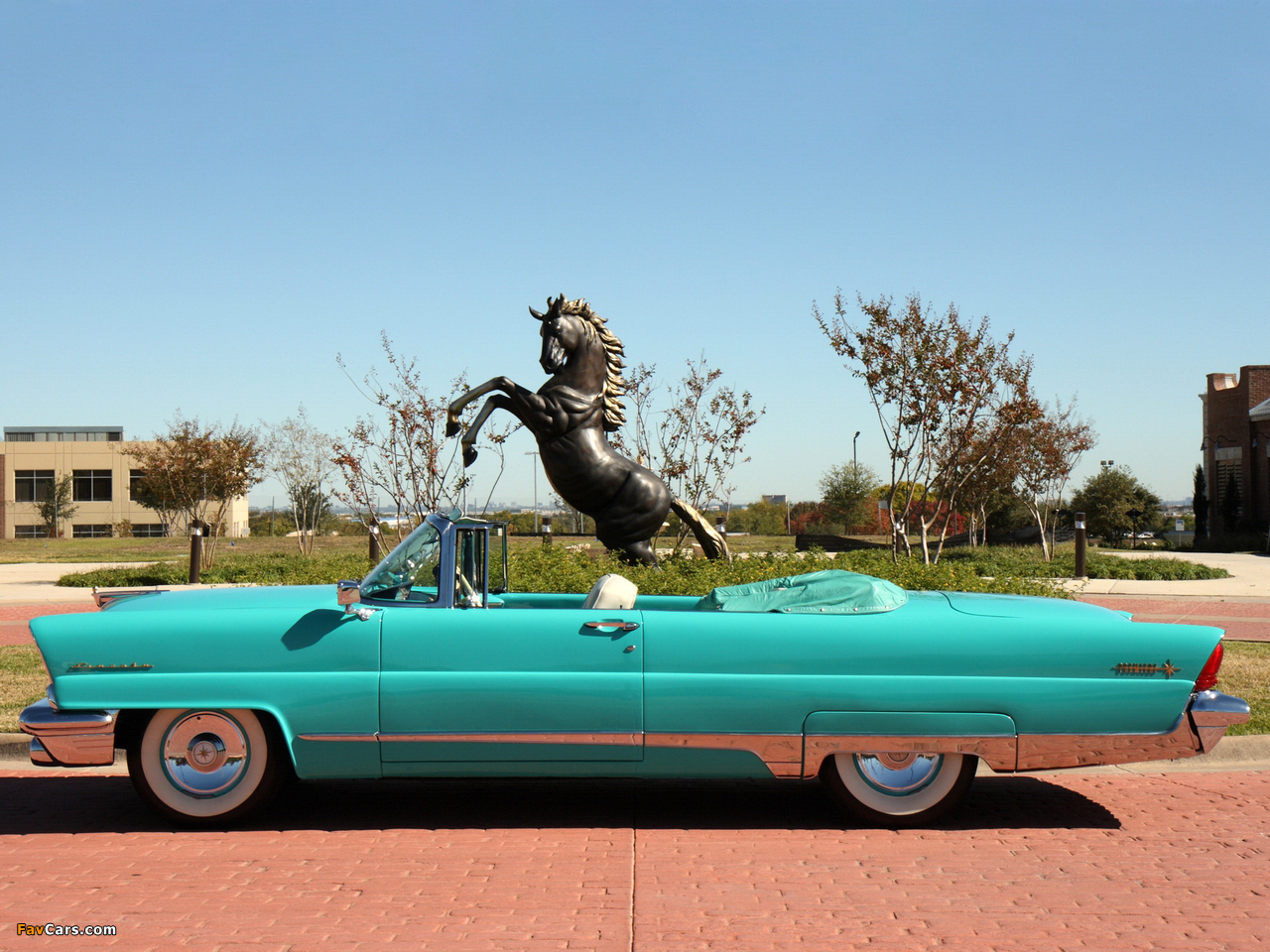 Lincoln Premiere Convertible 1956 images (1280 x 960)