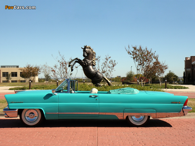 Lincoln Premiere Convertible 1956 images (640 x 480)