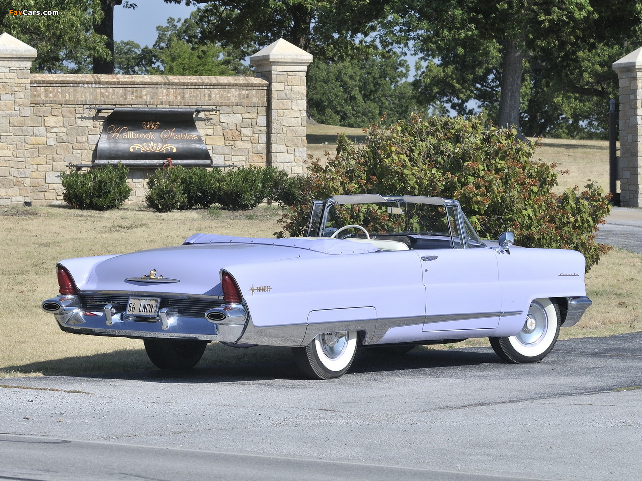Lincoln Premiere Convertible 1956 images (1280 x 960)