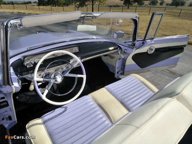 Lincoln Premiere Convertible 1956 pictures (640 x 480)