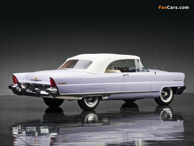 Lincoln Premiere Convertible 1956 pictures (640 x 480)