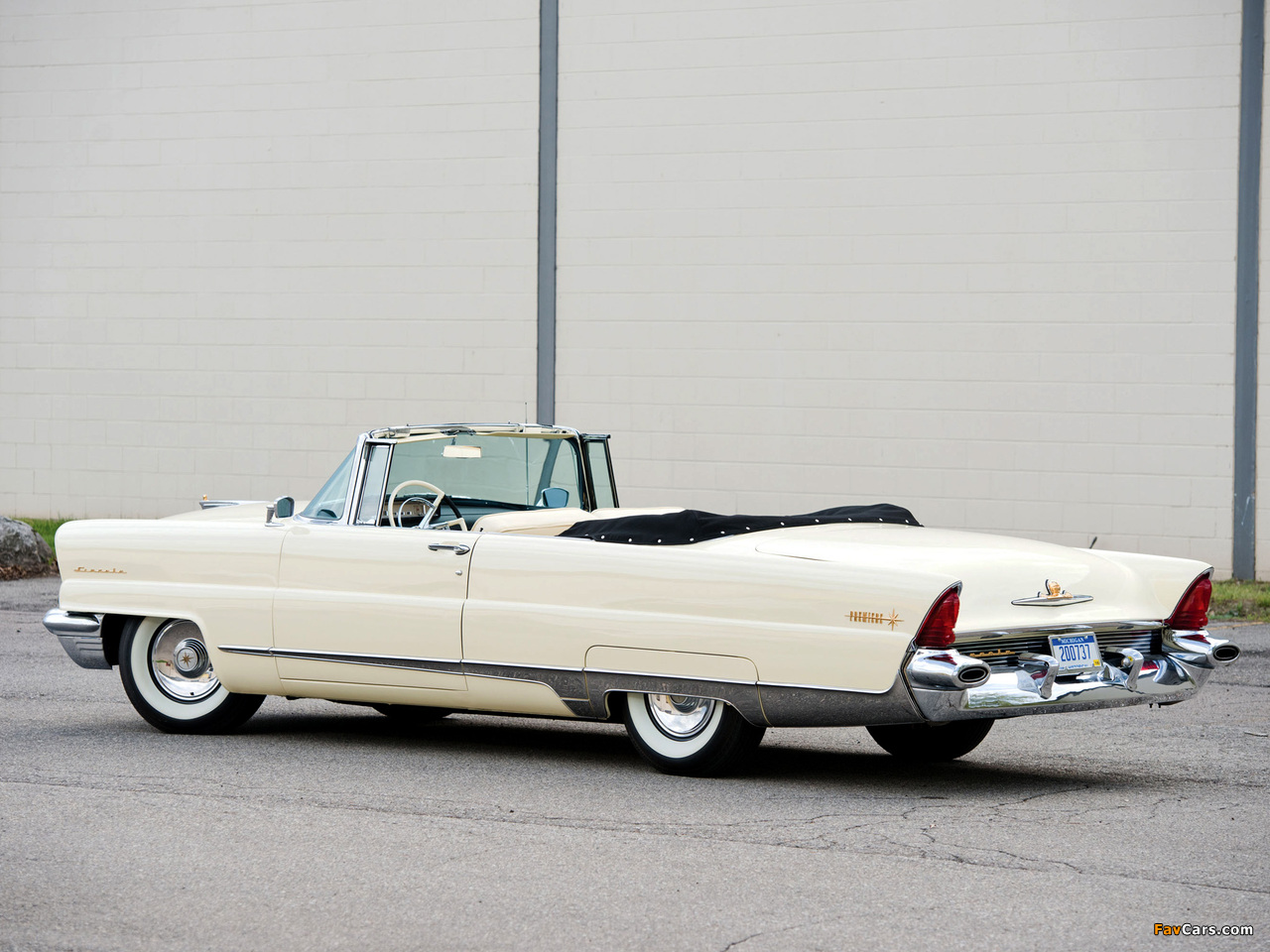 Lincoln Premiere Convertible 1956 pictures (1280 x 960)