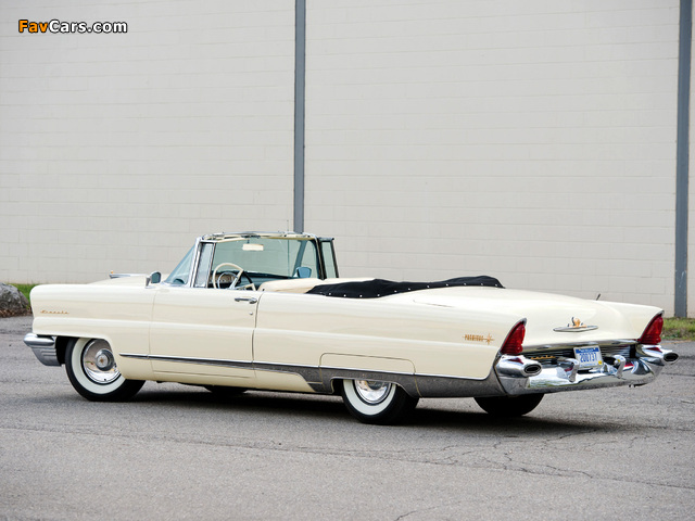 Lincoln Premiere Convertible 1956 pictures (640 x 480)