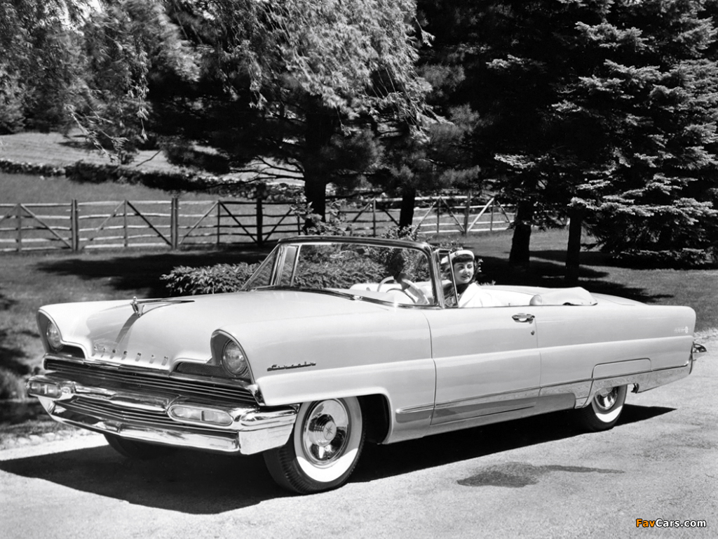 Lincoln Premiere Convertible 1956 wallpapers (1024 x 768)