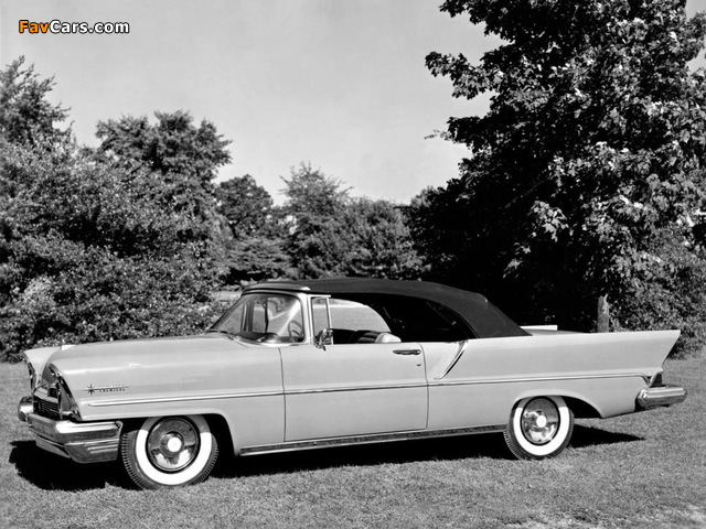 Lincoln Premiere Convertible 1957 images (640 x 480)