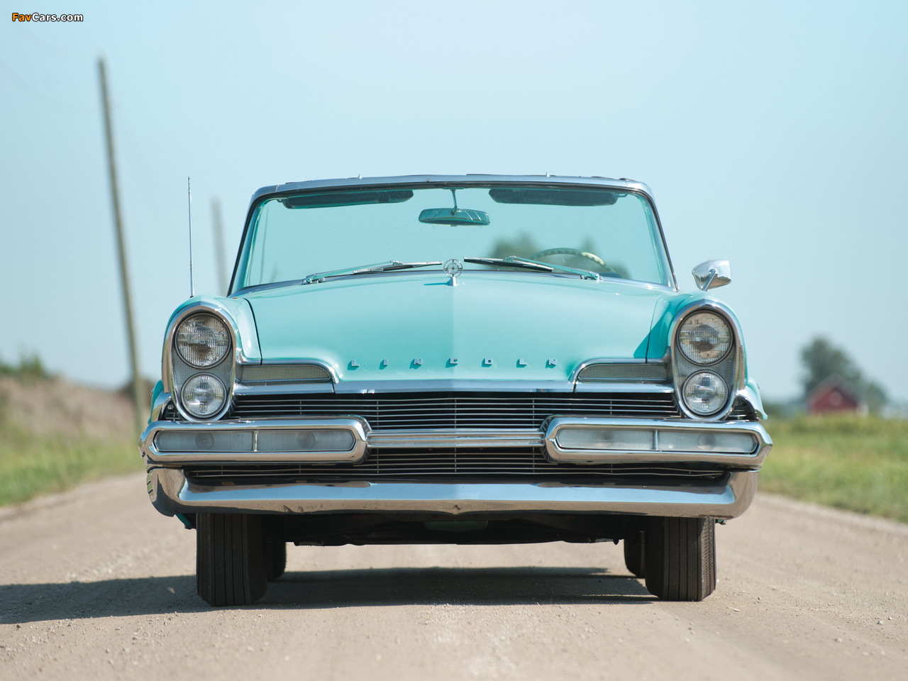 Lincoln Premiere Convertible 1957 wallpapers (1280 x 960)