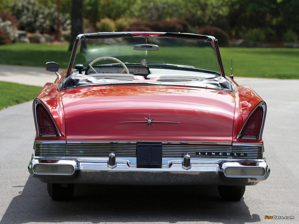 Lincoln Premiere Convertible 1957 wallpapers (1024 x 768)