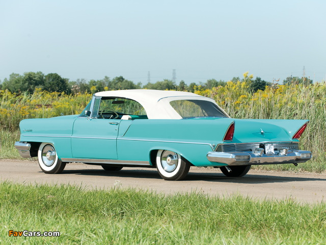 Lincoln Premiere Convertible 1957 wallpapers (640 x 480)