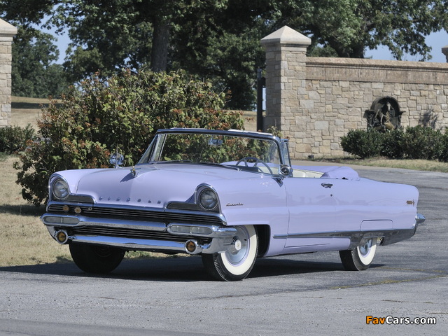 Pictures of Lincoln Premiere Convertible 1956 (640 x 480)