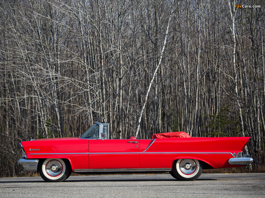 Pictures of Lincoln Premiere Convertible 1957 (1024 x 768)