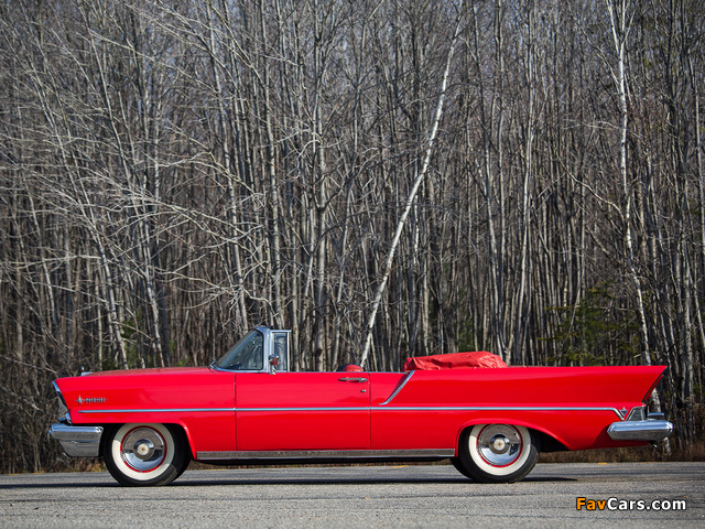 Pictures of Lincoln Premiere Convertible 1957 (640 x 480)