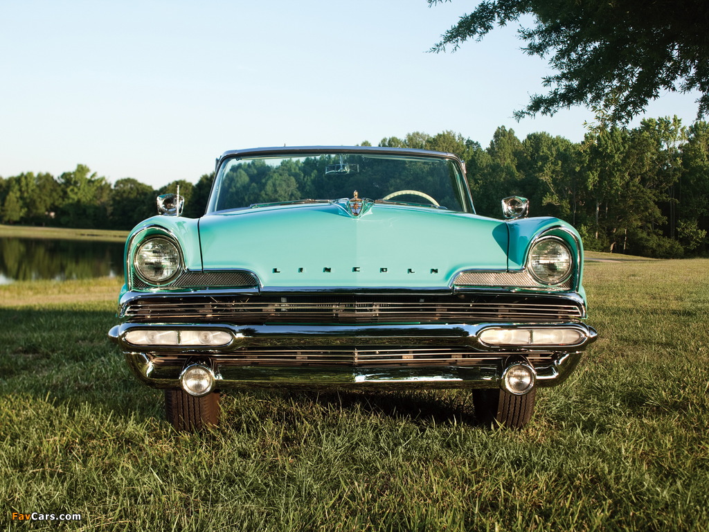 Lincoln Premiere Convertible 1956 wallpapers (1024 x 768)