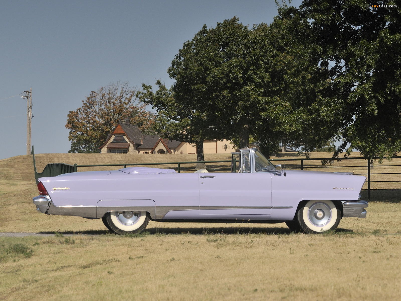 Lincoln Premiere Convertible 1956 wallpapers (1600 x 1200)
