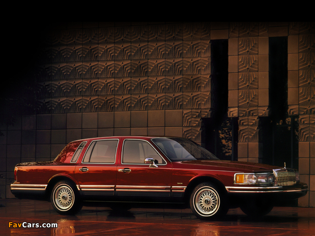 Lincoln Town Car 1992–94 photos (640 x 480)