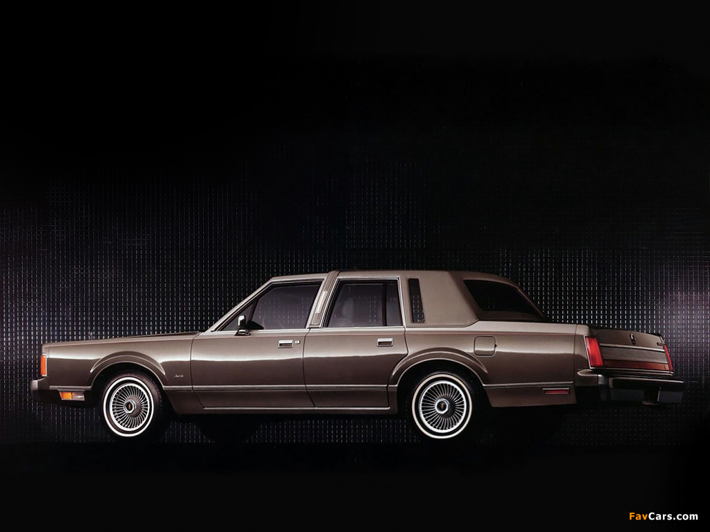 Lincoln Town Car 1985–89 wallpapers (1024 x 768)