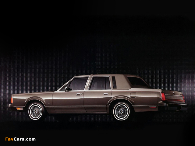 Lincoln Town Car 1985–89 wallpapers (640 x 480)