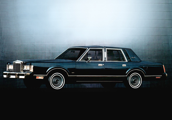 Pictures of Lincoln Town Car 1985–89