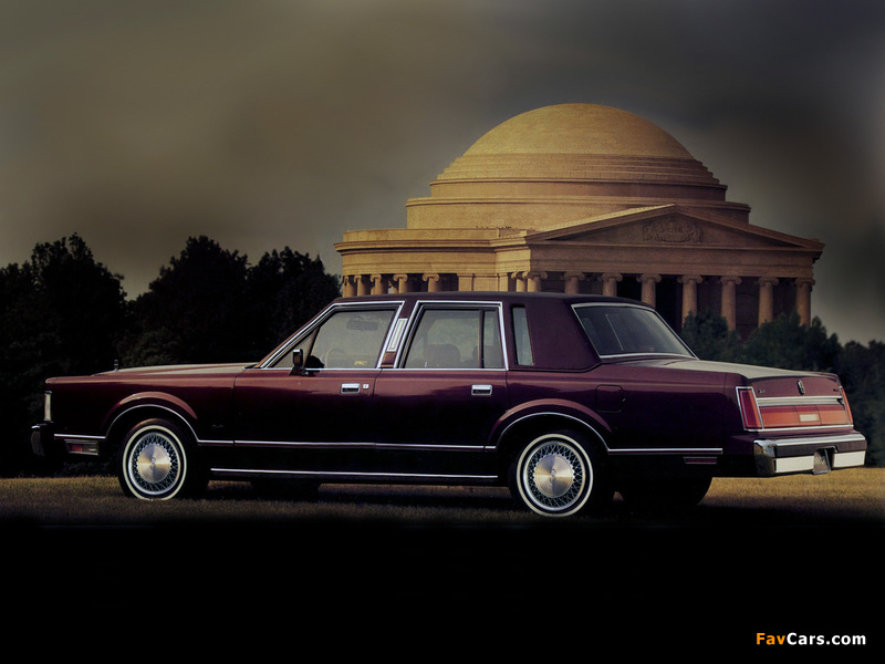 Pictures of Lincoln Town Car 1985–89 (800 x 600)