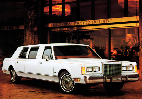 Lincoln Town Car Limousine 1985–89 wallpapers
