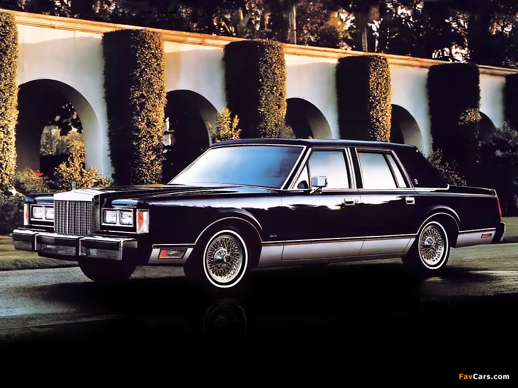 Lincoln Town Car 1985–89 wallpapers (1024 x 768)