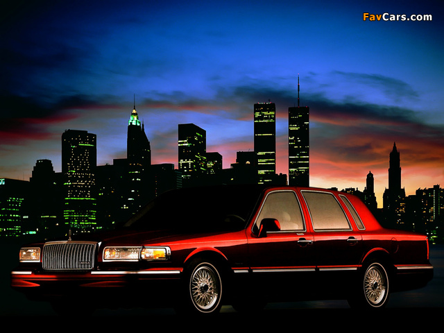 Lincoln Town Car 1994–97 wallpapers (640 x 480)