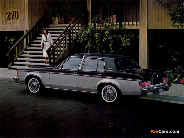 Lincoln Versailles 1980 pictures (640 x 480)