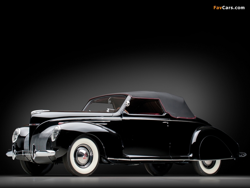 Images of Lincoln Zephyr Convertible Coupe (96H-76) 1939 (800 x 600)