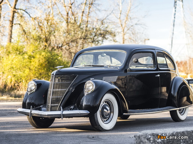 Lincoln Zephyr Coupe Sedan (HB-700) 1936–37 pictures (640 x 480)