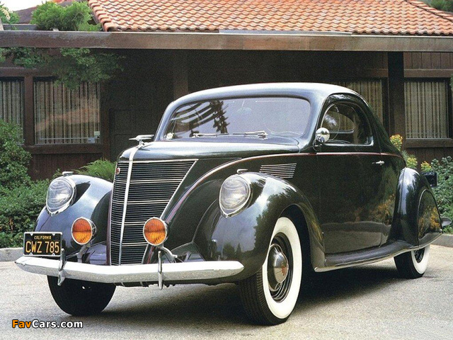 Lincoln Zephyr Coupe 1937 wallpapers (640 x 480)