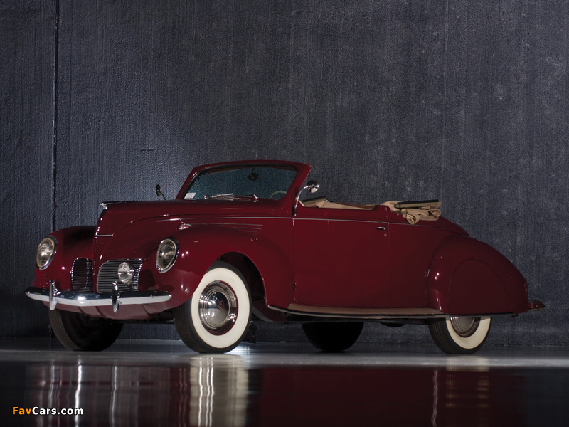 Lincoln Zephyr Convertible Coupe 1938 images (800 x 600)