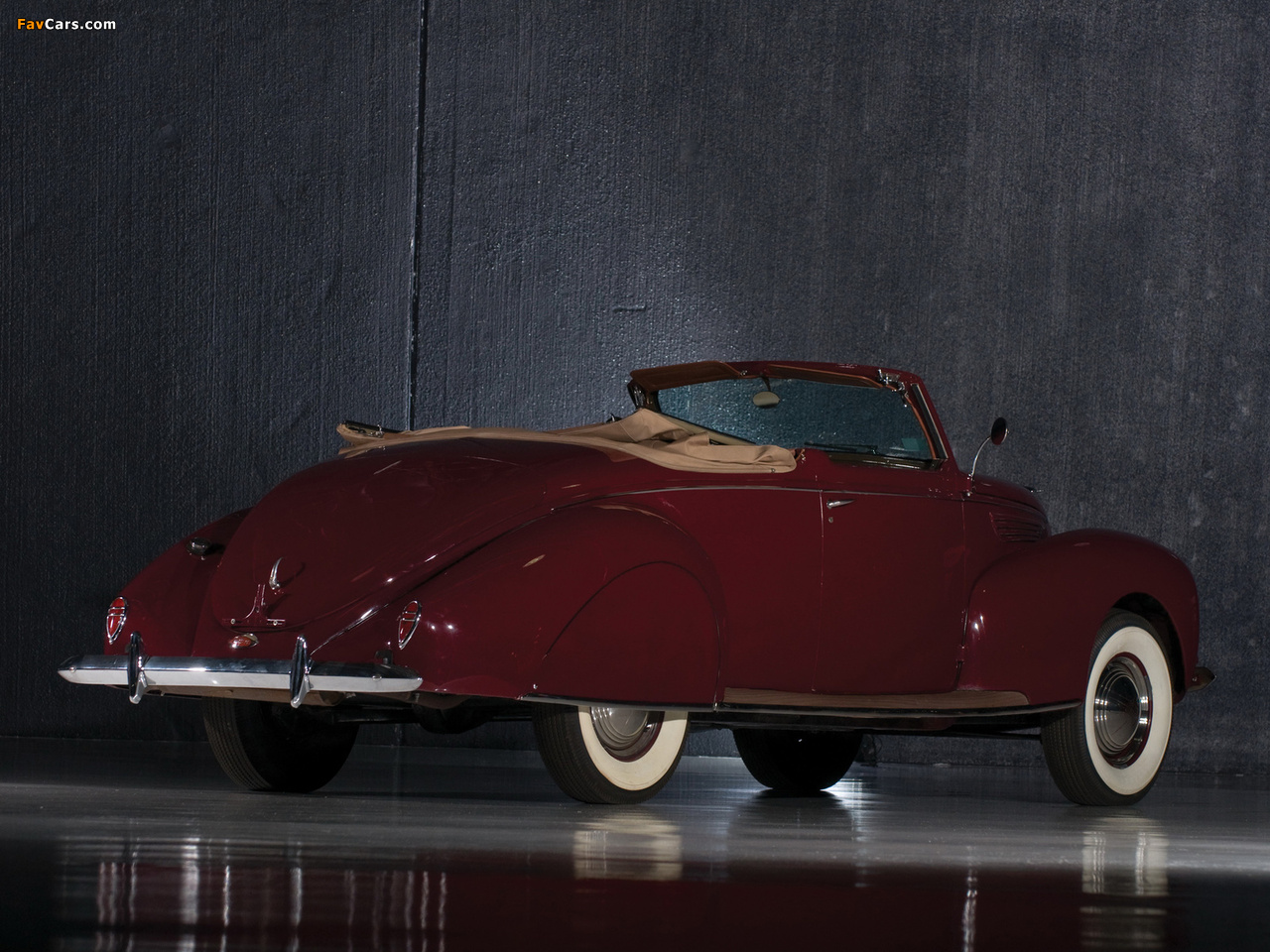 Lincoln Zephyr Convertible Coupe 1938 photos (1280 x 960)