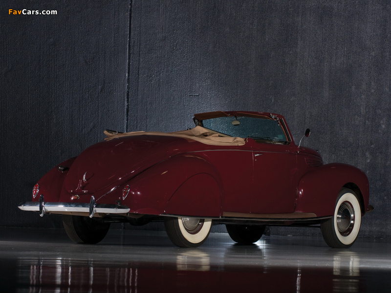 Lincoln Zephyr Convertible Coupe 1938 photos (800 x 600)