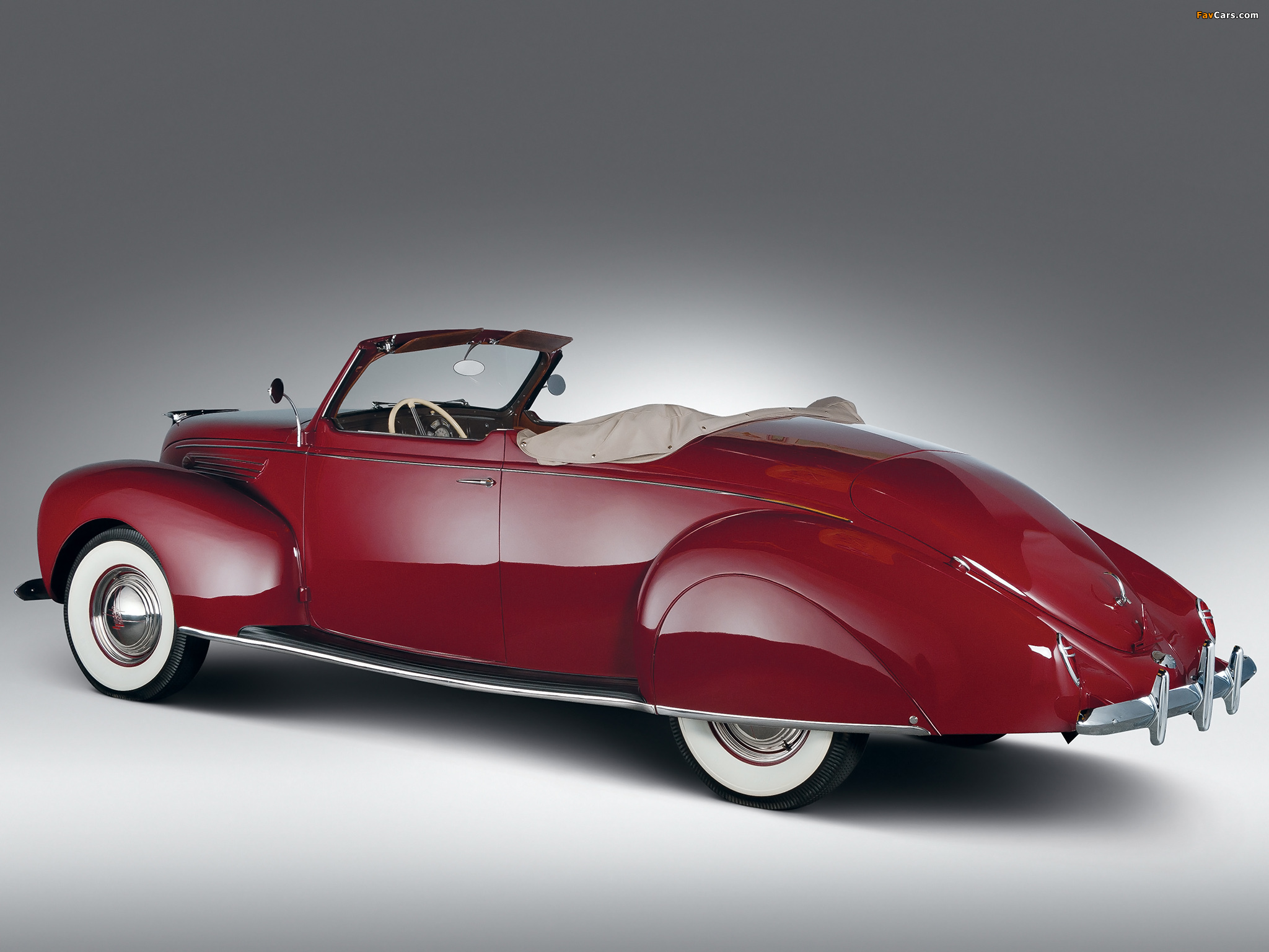 Lincoln Zephyr Convertible Coupe 1938 pictures (2048 x 1536)