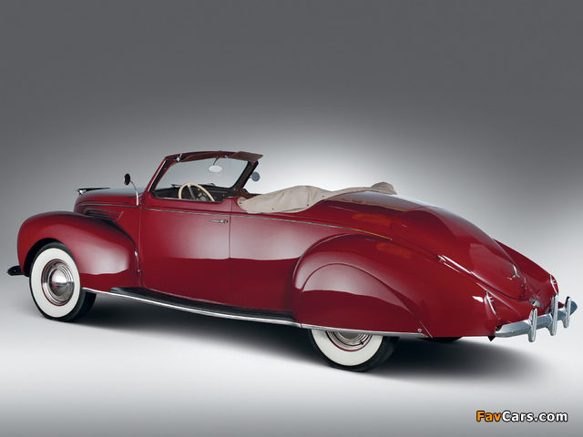 Lincoln Zephyr Convertible Coupe 1938 pictures (640 x 480)