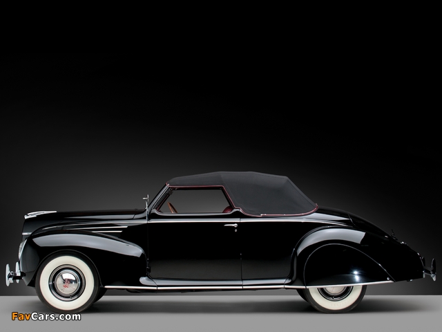 Lincoln Zephyr Convertible Coupe (96H-76) 1939 images (640 x 480)