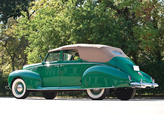 Lincoln Zephyr Convertible Sedan 1939 photos