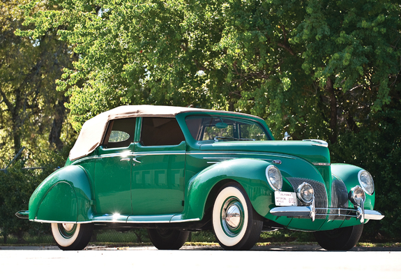 Lincoln Zephyr Convertible Sedan 1939 wallpapers