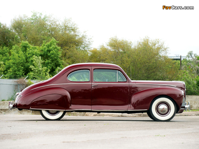 Lincoln Zephyr Club Coupe (06H-77) 1940 images (640 x 480)