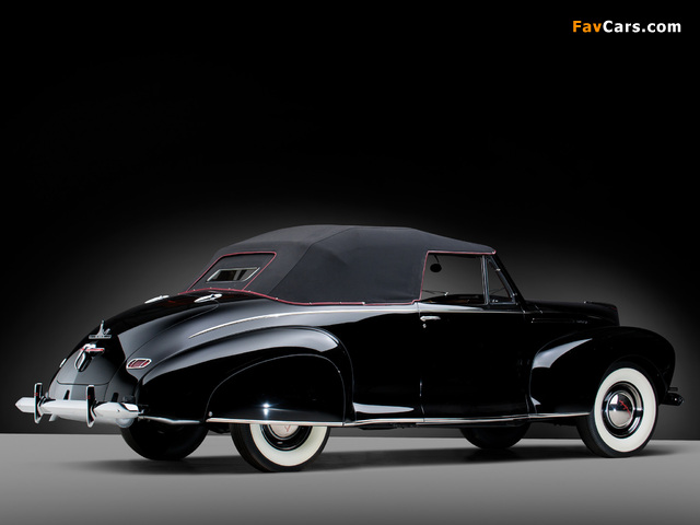 Lincoln Zephyr Convertible Coupe (06H-76) 1940 images (640 x 480)