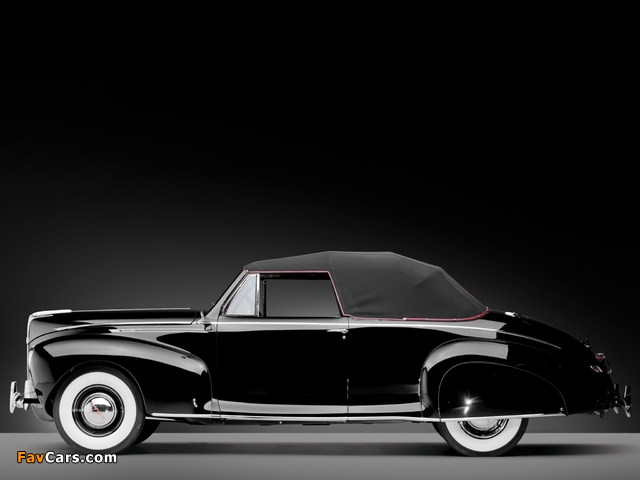 Lincoln Zephyr Convertible Coupe (06H-76) 1940 photos (640 x 480)