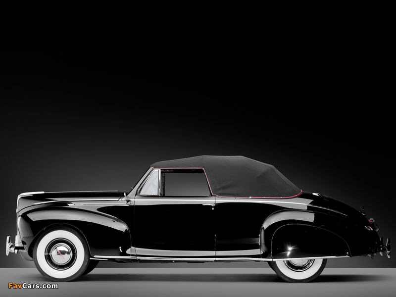 Lincoln Zephyr Convertible Coupe (06H-76) 1940 photos (800 x 600)