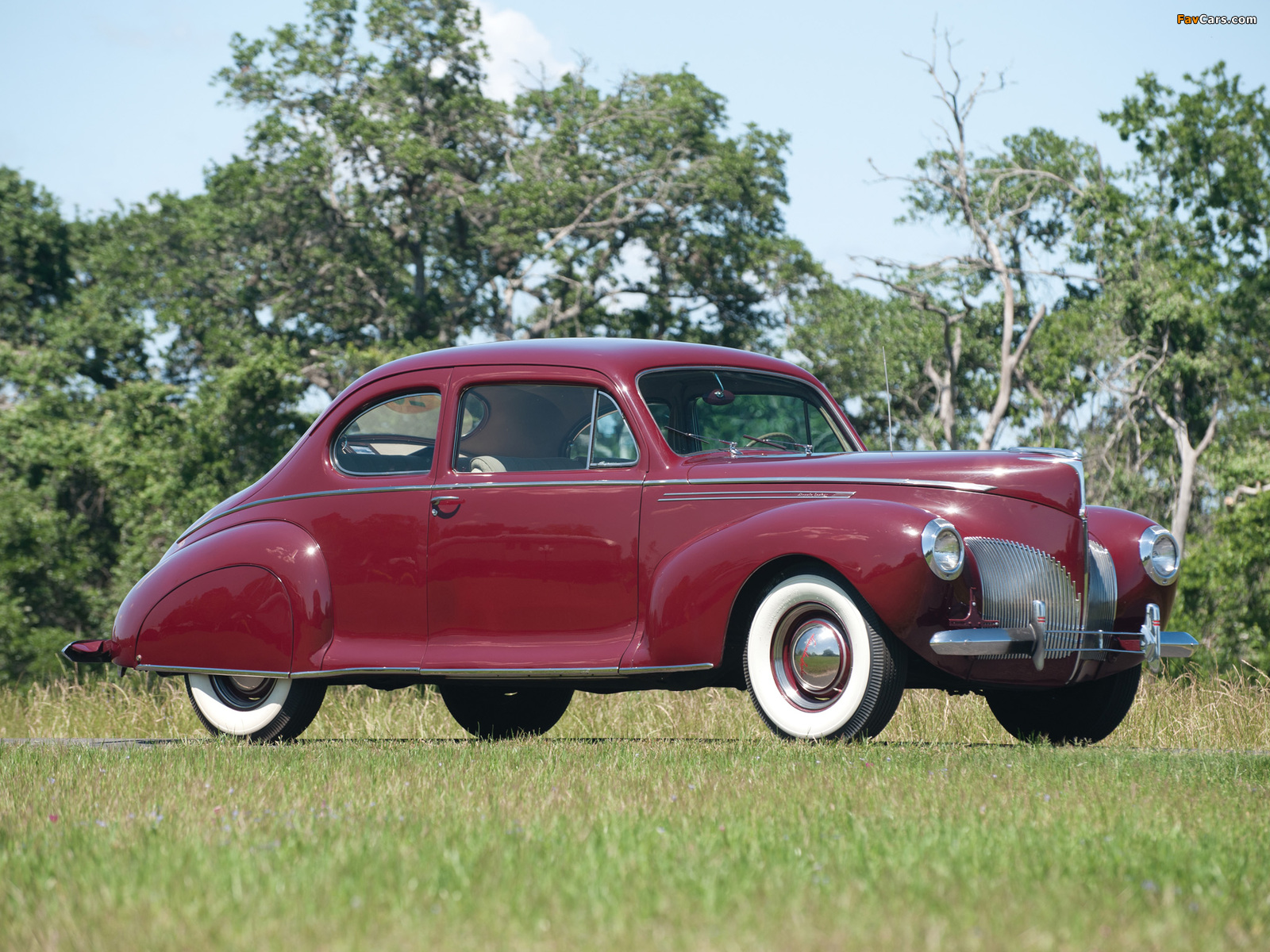 Lincoln Zephyr Club Coupe (06H-77) 1940 photos (1600 x 1200)