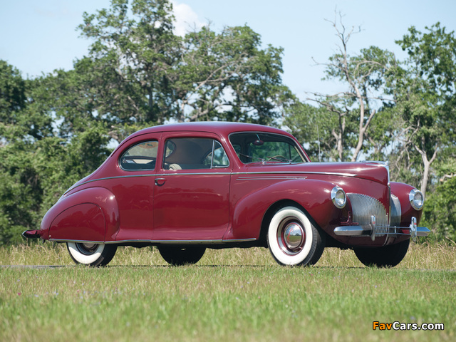 Lincoln Zephyr Club Coupe (06H-77) 1940 photos (640 x 480)